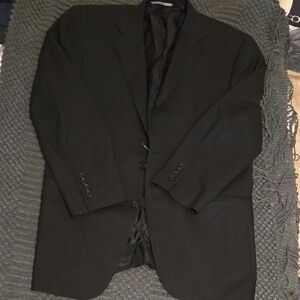 Canali High End Classic Black Men's Blazer Sports Coat - Made In Italy